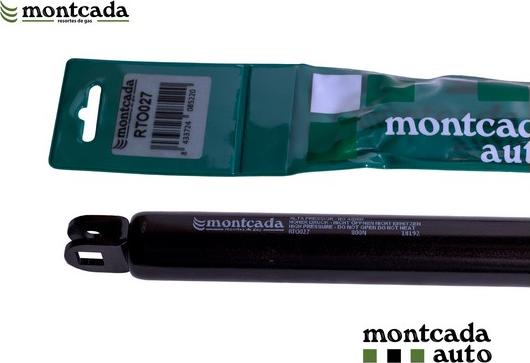 Montcada RTO027 - Gas Spring, boot, cargo area car-mod.net