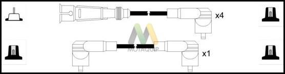 Motaquip LDRL352 - Ignition Cable Kit car-mod.net