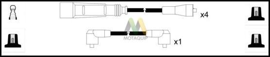 Motaquip LDRL1724 - Ignition Cable Kit car-mod.net
