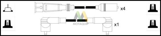 Motaquip LDRL23 - Ignition Cable Kit car-mod.net