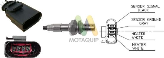Motaquip LVOS2038 - Oxygen, Lambda Sensor car-mod.net