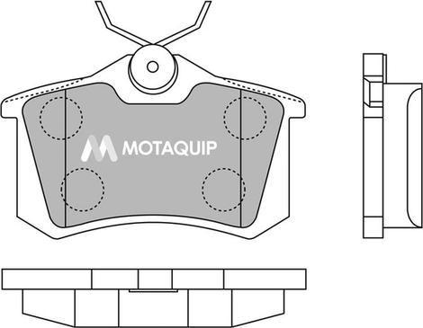 Motaquip LVXL1273 - Brake Pad Set, disc brake car-mod.net