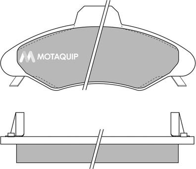 AMC FO432481 - Brake Pad Set, disc brake car-mod.net