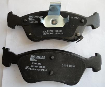 Motaquip LVXL253 - Brake Pad Set, disc brake car-mod.net