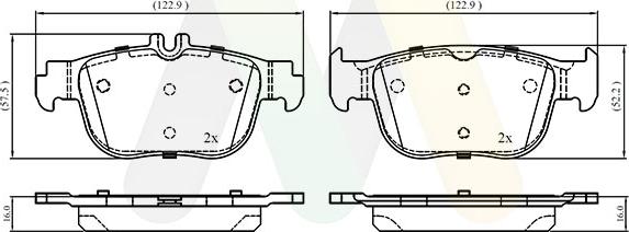 Motaquip LVXL2077 - Brake Pad Set, disc brake car-mod.net