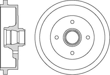 Motaquip VBD648 - Brake Drum car-mod.net