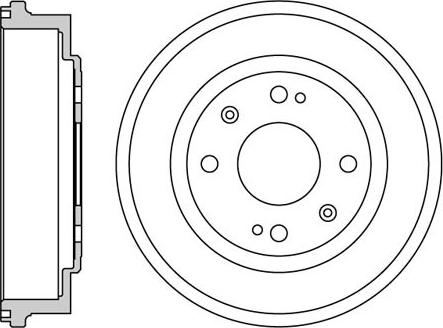 Motaquip VBE620 - Brake Drum car-mod.net