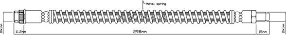 Motaquip VBH806 - Brake Hose car-mod.net