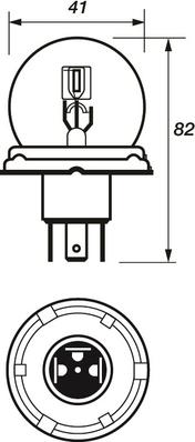 Motaquip VBU410 - Bulb, spotlight car-mod.net