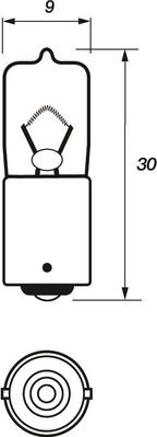 Motaquip VBU433 - Bulb, indicator car-mod.net
