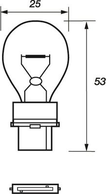 Motaquip VBU3156 - Bulb, indicator car-mod.net