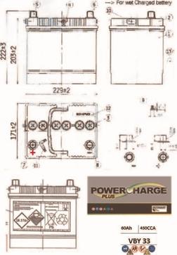 Motaquip VBY33 - Starter Battery car-mod.net