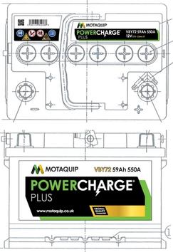 Motaquip VBY72 - Starter Battery car-mod.net