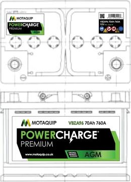 Motaquip VBZA96 - Starter Battery car-mod.net