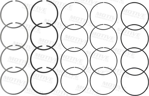 MOTIVE 9038 - Piston Ring Kit car-mod.net