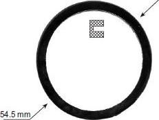 Motorad MG-23 - Gasket, thermostat car-mod.net