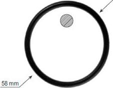 Motorad MG-22 - Gasket, thermostat car-mod.net
