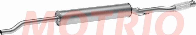 MOTRIO 8550504003 - Front Silencer car-mod.net