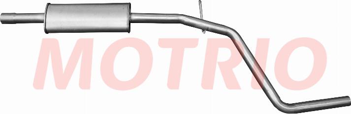 MOTRIO 8550504039 - Front Silencer car-mod.net