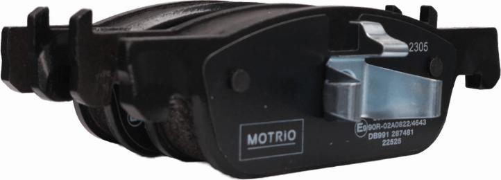 MOTRIO 8660006304 - Brake Pad Set, disc brake car-mod.net