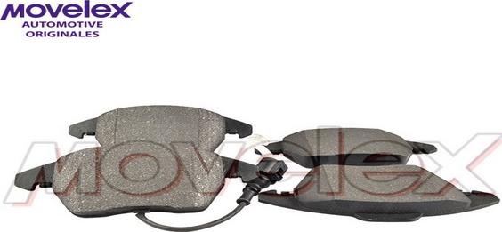 Movelex M23333 - Brake Pad Set, disc brake car-mod.net