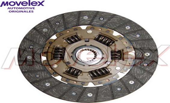 Movelex M22257 - Clutch Disc car-mod.net