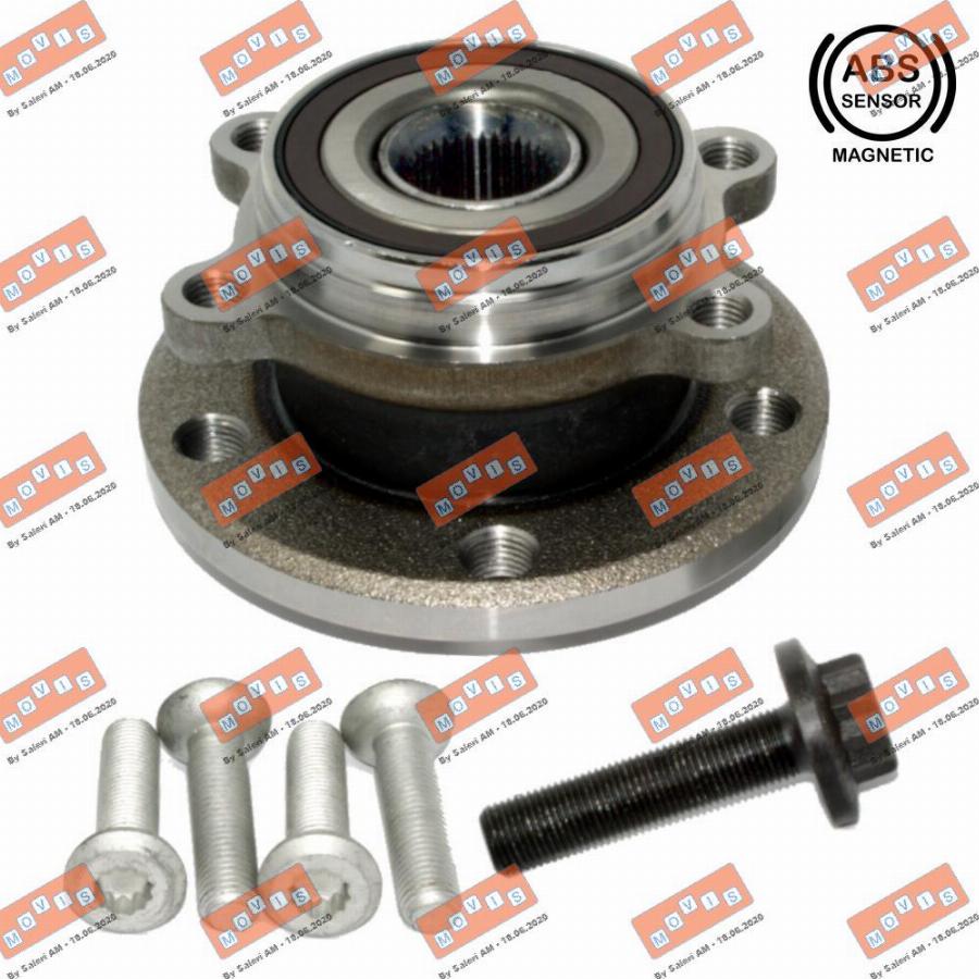 MOVIS ASB2095 - Bearing Kit, wheel hub car-mod.net