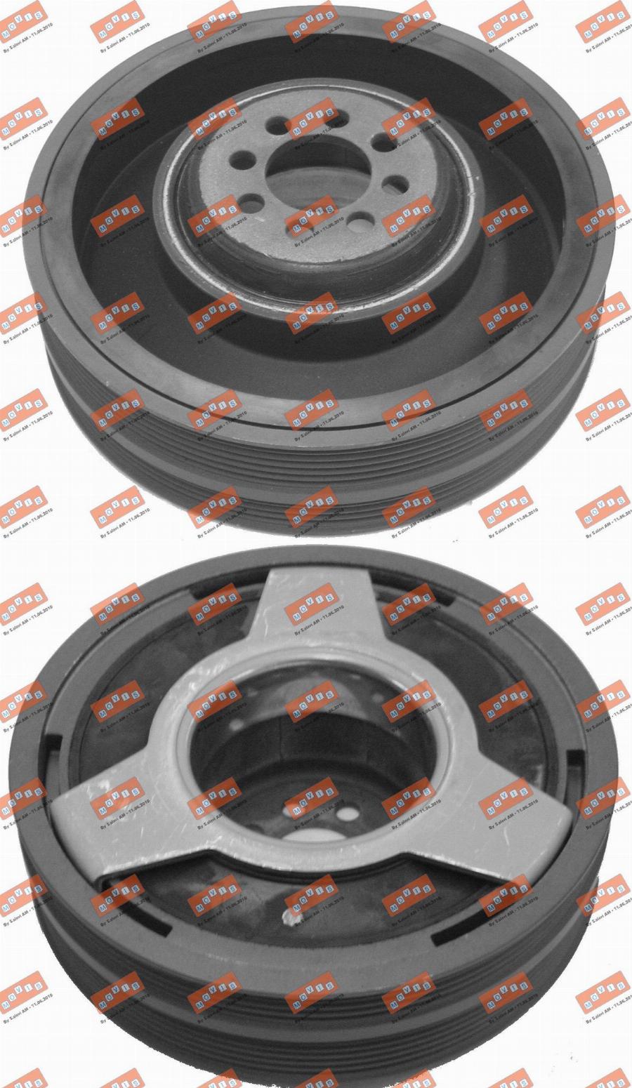 MOVIS AST9015 - Belt Pulley, crankshaft car-mod.net