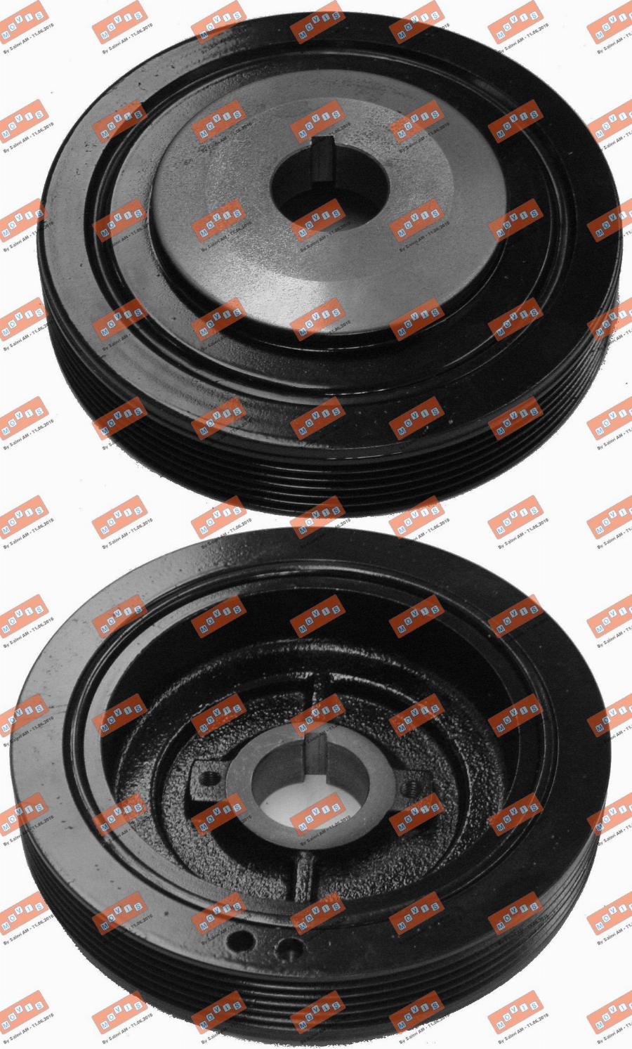MOVIS AST9010 - Belt Pulley, crankshaft car-mod.net