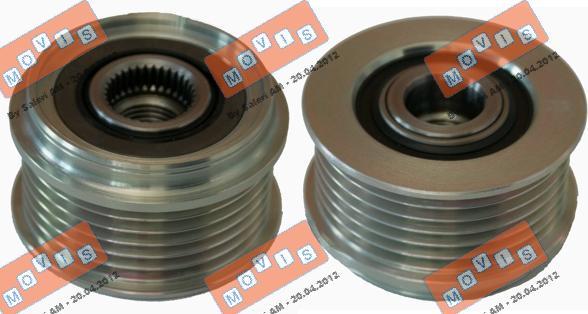 MOVIS AST3402 - Pulley, alternator, freewheel clutch car-mod.net