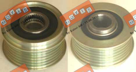 MOVIS AST3117 - Pulley, alternator, freewheel clutch car-mod.net