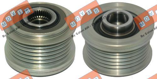 MOVIS AST3805 - Pulley, alternator, freewheel clutch car-mod.net