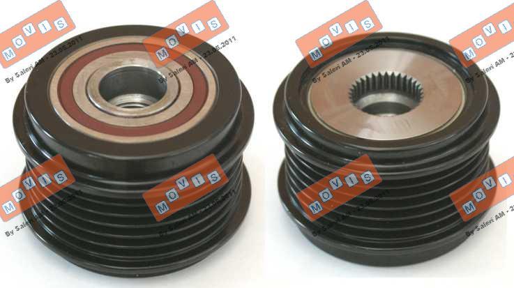 MOVIS AST3364 - Pulley, alternator, freewheel clutch car-mod.net