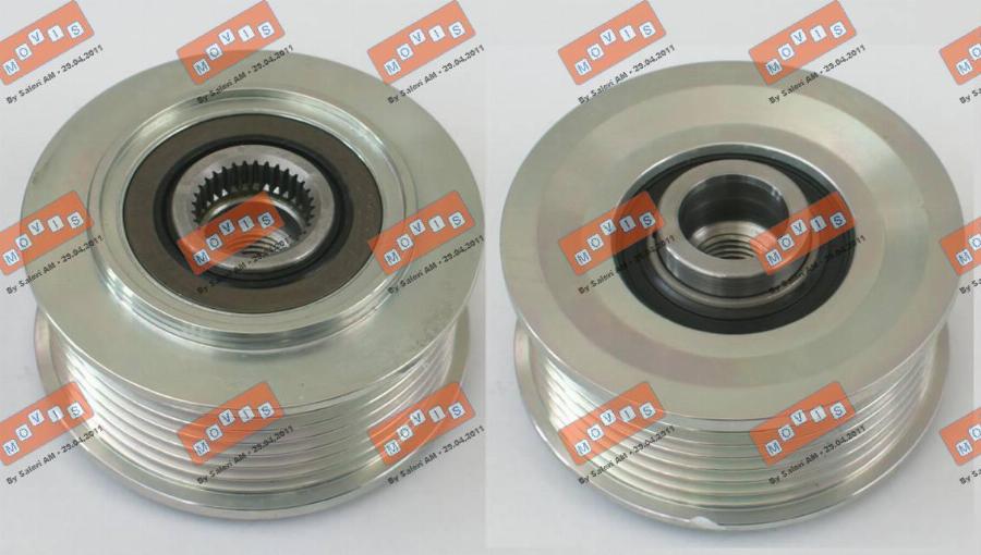MOVIS AST3361 - Pulley, alternator, freewheel clutch car-mod.net