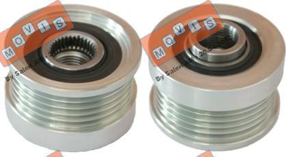 MOVIS AST3376 - Pulley, alternator, freewheel clutch car-mod.net