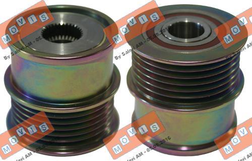 MOVIS AST3766 - Pulley, alternator, freewheel clutch car-mod.net