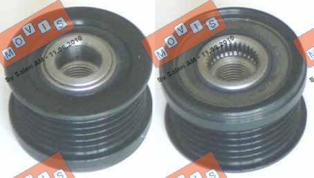 MOVIS AST2938 - Pulley, alternator, freewheel clutch car-mod.net