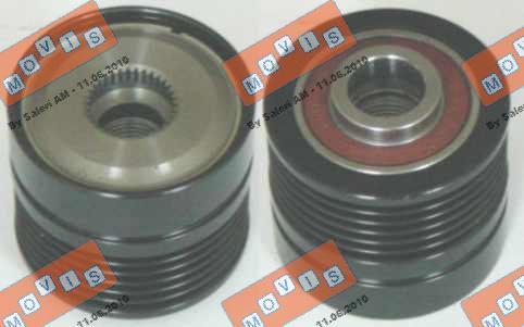 MOVIS AST2979 - Pulley, alternator, freewheel clutch car-mod.net