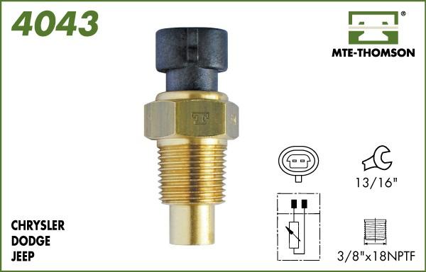 MTE-Thomson 4043 - Coolant temperature Sensor car-mod.net
