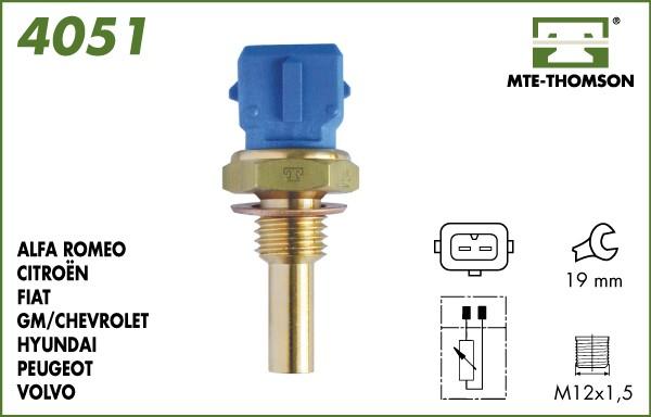 MTE-Thomson 4051 - Coolant temperature Sensor car-mod.net
