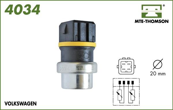 MTE-Thomson 4034 - Coolant temperature Sensor car-mod.net