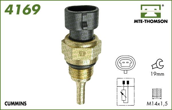 MTE-Thomson 4169 - Coolant temperature Sensor car-mod.net