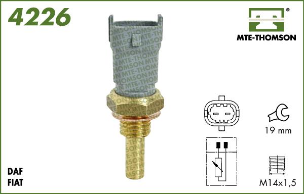MTE-Thomson 4226 - Coolant temperature Sensor car-mod.net
