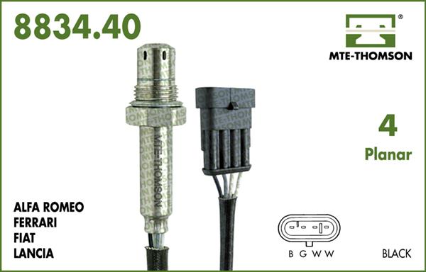 MTE-Thomson 8834.40.065 - Oxygen, Lambda Sensor car-mod.net