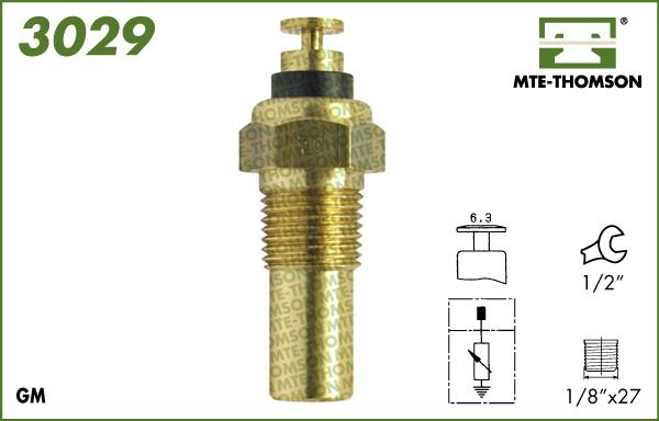 MTE-Thomson 3029 - Coolant temperature Sensor car-mod.net