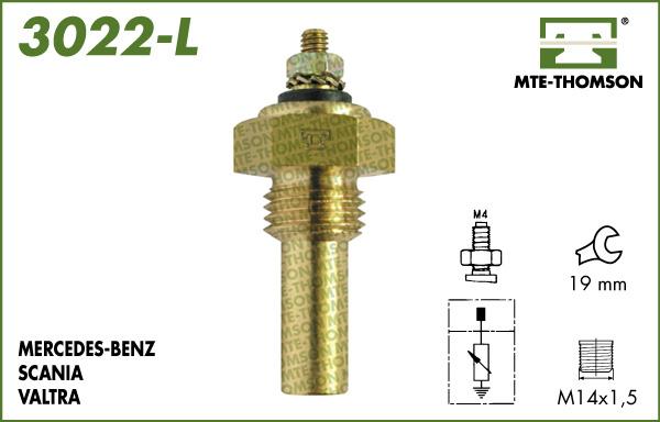 MTE-Thomson 3022-L - Coolant temperature Sensor car-mod.net