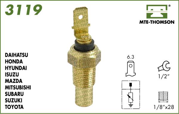MTE-Thomson 3119 - Coolant temperature Sensor car-mod.net