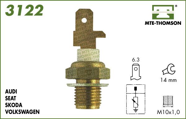 MTE-Thomson 3122 - Coolant temperature Sensor car-mod.net