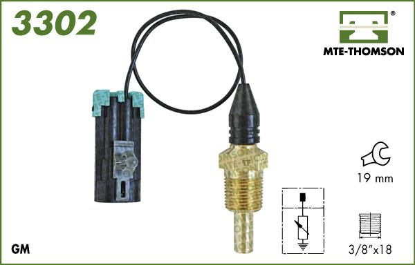 MTE-Thomson 3302 - Coolant temperature Sensor car-mod.net