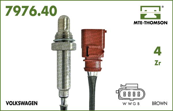MTE-Thomson 7976.40.075 - Oxygen, Lambda Sensor car-mod.net